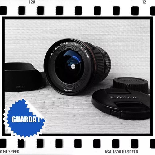 Canon 35mm l - 16-35mm, f/4